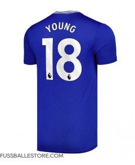 Günstige Everton Ashley Young #18 Heimtrikot 2024-25 Kurzarm